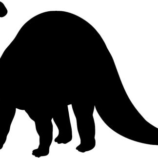 Brontosaurus Silhouette