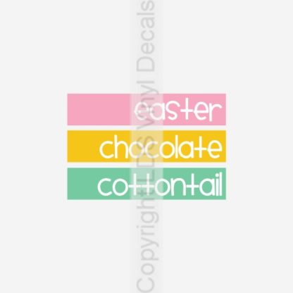 easter - chocolate - cottontail