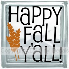 HAPPY FALL Y'ALL!