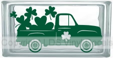 Vintage Truck Shamrocks