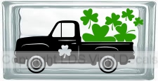 Vintage Truck Shamrocks (Multi-Color)