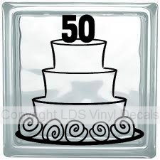 50th Anniversary Cake