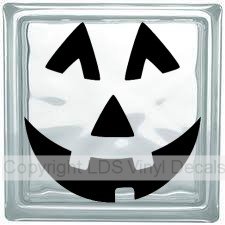 Jack O’ Lantern Face – Vinyl Craft Decals