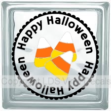 Happy Halloween (with candy corn)