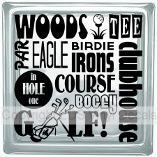 GOLF WOODS TEE PAR EAGLE BIRDIE IRONS COURSE BOGEY HOLE...