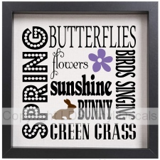 SPRING BUTTERFLIES flowers sunshine BUNNY BIRDS SINGING...