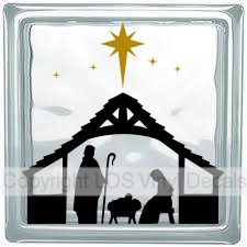 Manger Nativity Scene