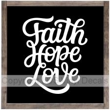 Faith Hope Love