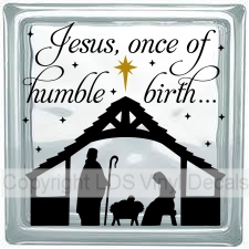 Jesus once of humble birth...