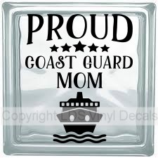 PROUD COAST GUARD MOM