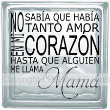 NO SABIA QUE HABIA TANTO AMOR EN MI CORAZON HASTA QUE ALGUIEN...