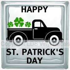 HAPPY ST. PATRICK'S DAY Vintage Truck (Multi-Color)