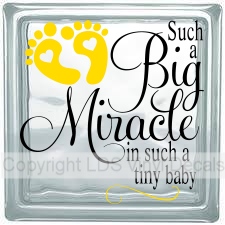 Such a Big Miracle in such a tiny baby