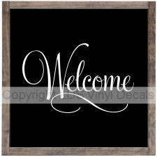 Welcome (no border)