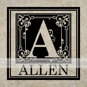 Personalized Decorative Monogram