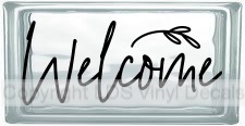 Welcome (with leaf)