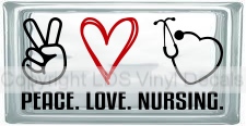 PEACE. LOVE. NURSING.