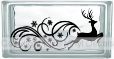 Reindeer (with snowflakes)