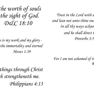CUSTOM - Scripture Quotes