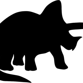 Triceratops Silhouette