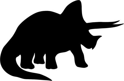 Triceratops Silhouette