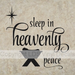 sleep in heavenly peace