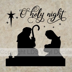 O Holy Night (with Nativity)