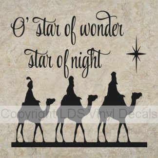 O' star of wonder star of night