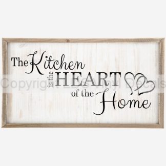 The Kitchen is the HEART of the Home