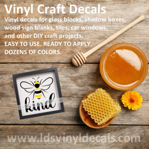 Vinyl Craft Decals and Custom Lettering